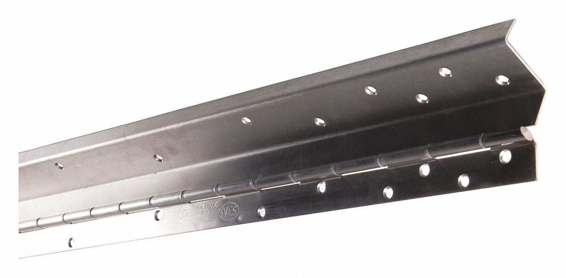 IVES, Stainless Steel, 3 1/2 in Door Leaf Ht, Hinge 457D79711HT
