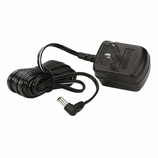 Plug-In Charger: Wall Mount, 120V AC, 9V DC, 100 mA Output Current