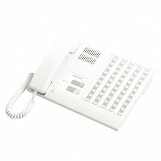 AIPHONE, 8 1/4 in Ht, 4 1/2 in Wd, Nurse Call Console 457F55NHX50M