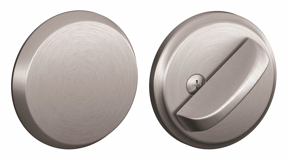 DEADBOLT THUMBTURN,1SIDE,SATIN CHRM FNSH