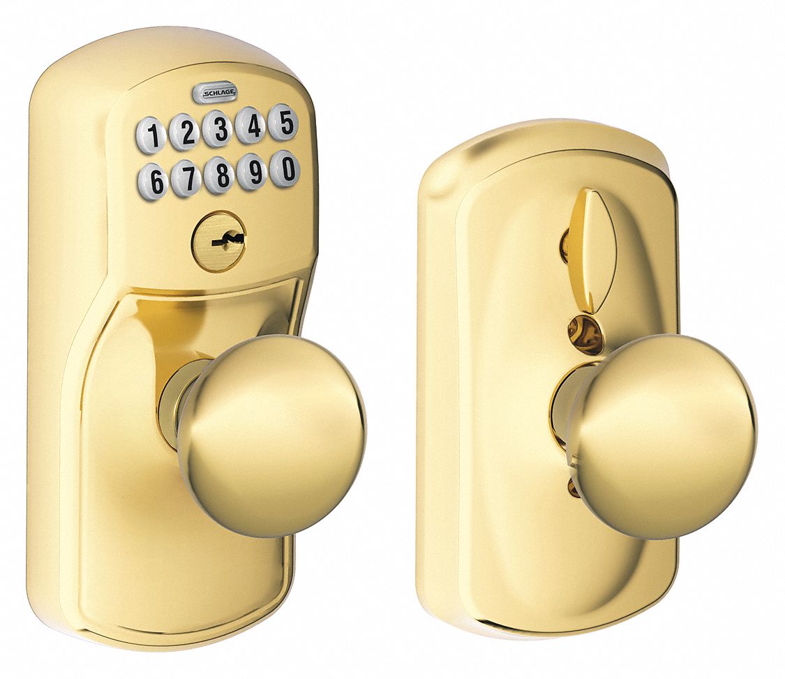 Keypad Knob: Brass