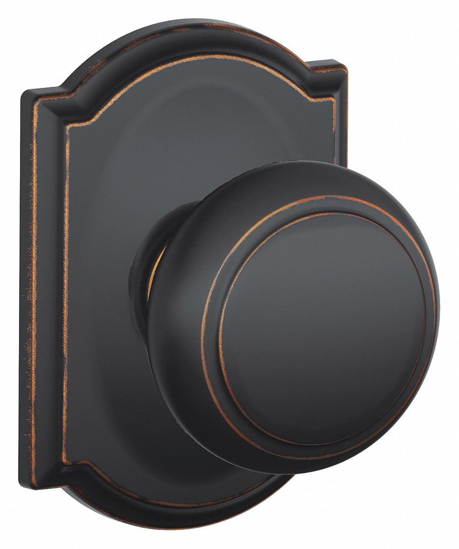 Door Lockset: Passage Knob Locksets, Bronze