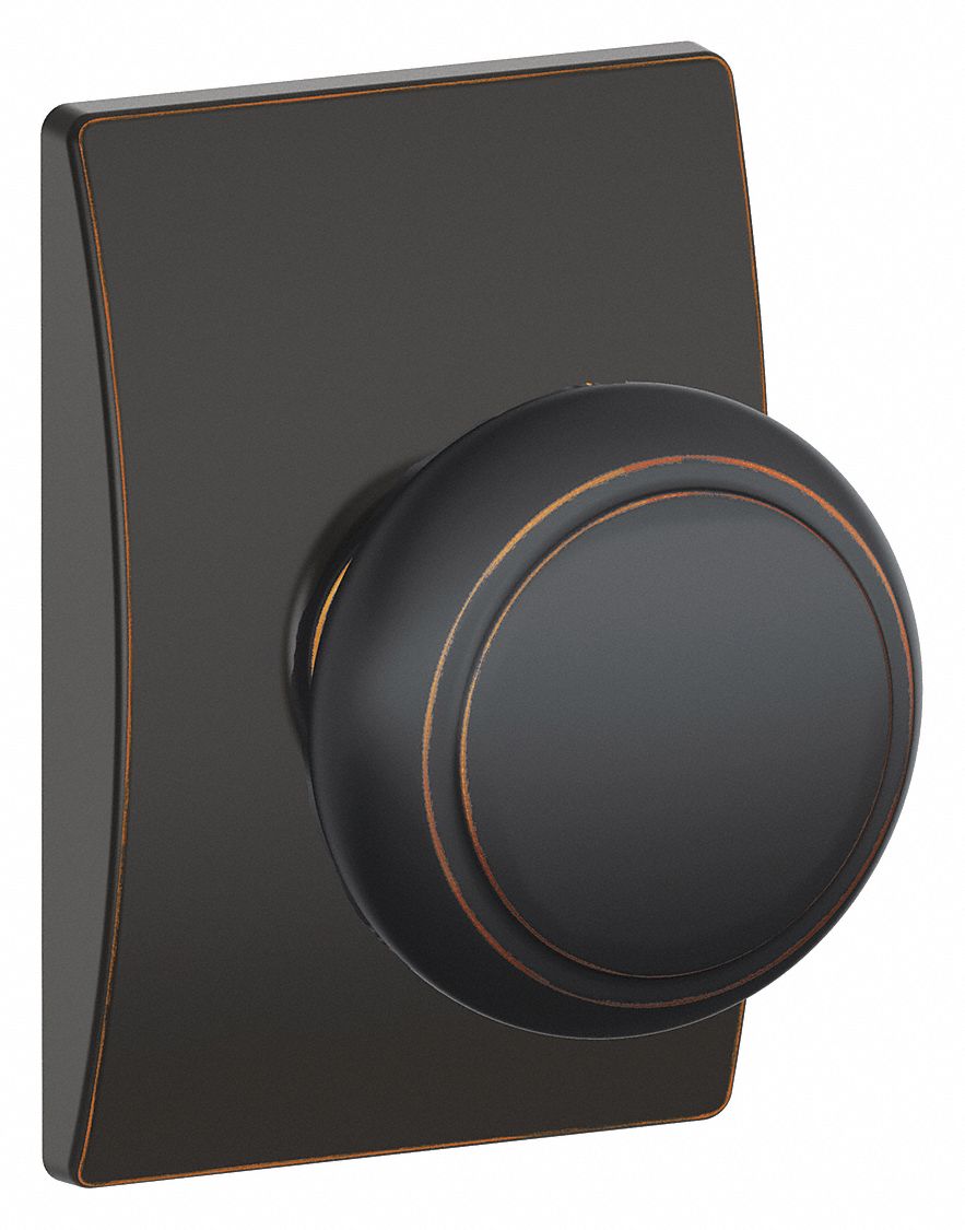 Door Lockset: Passage Knob Locksets, Bronze