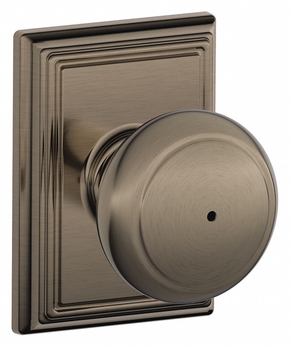 Door Lockset: Privacy Knob Locksets, Nickel