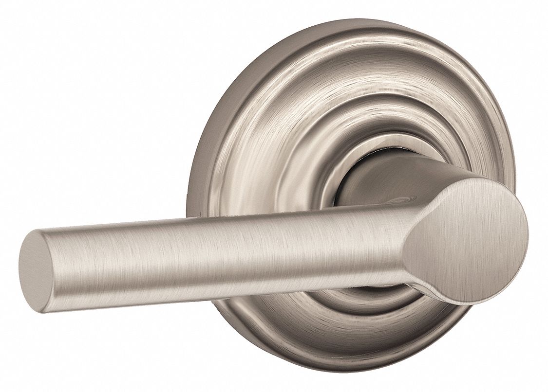 Door Lockset: Passage Lever Locksets, Nickel