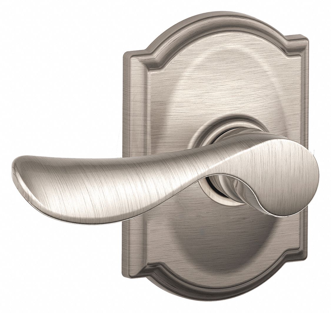 Door Lockset: Passage Lever Locksets, Nickel