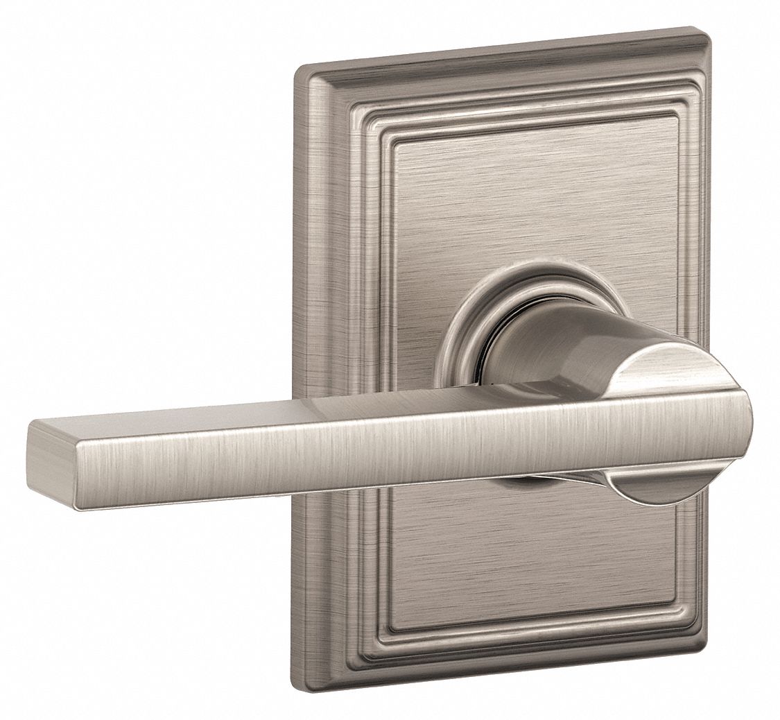Door Lockset: Passage Lever Locksets, Nickel