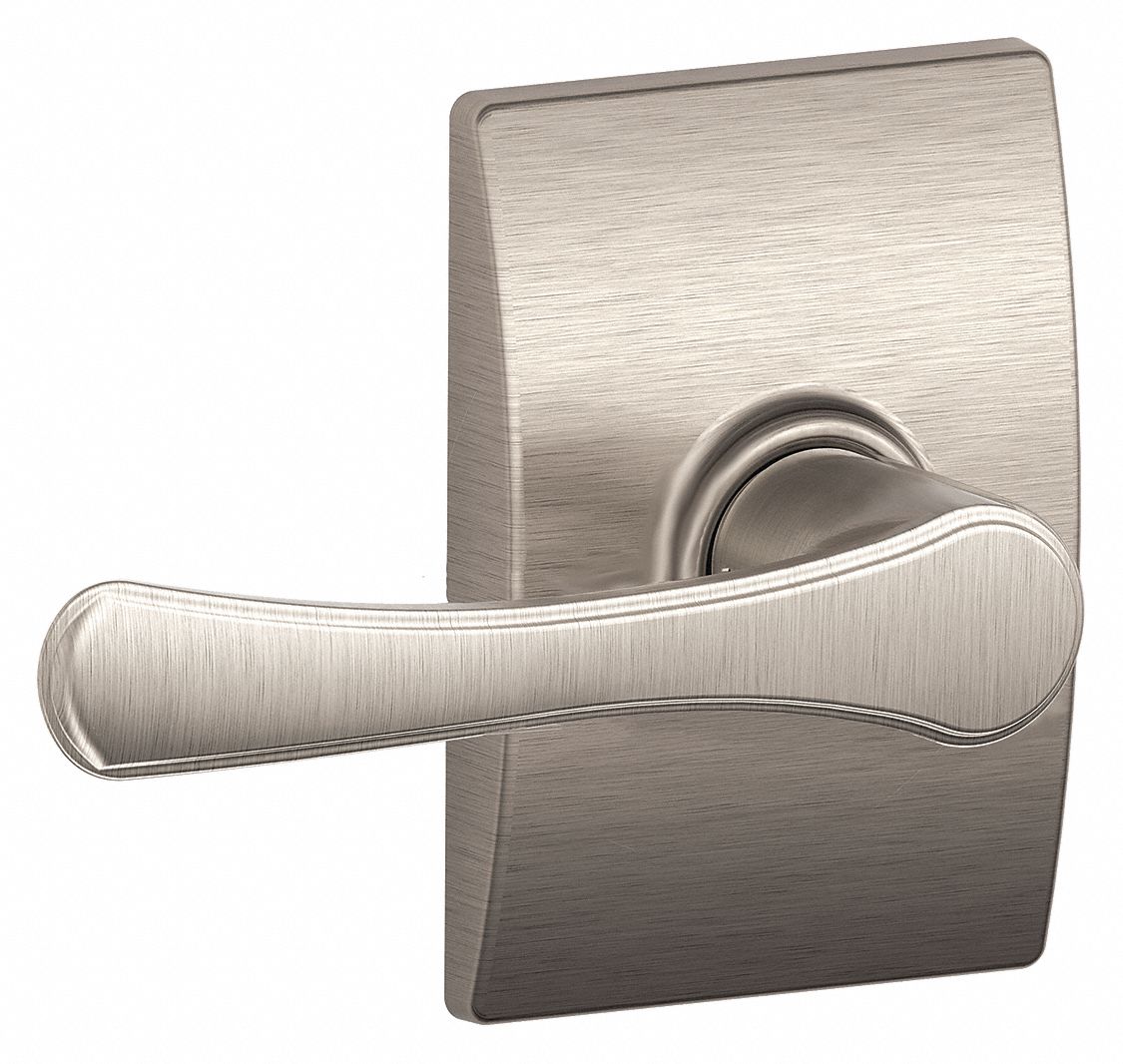 Door Lockset: Passage Lever Locksets, Nickel