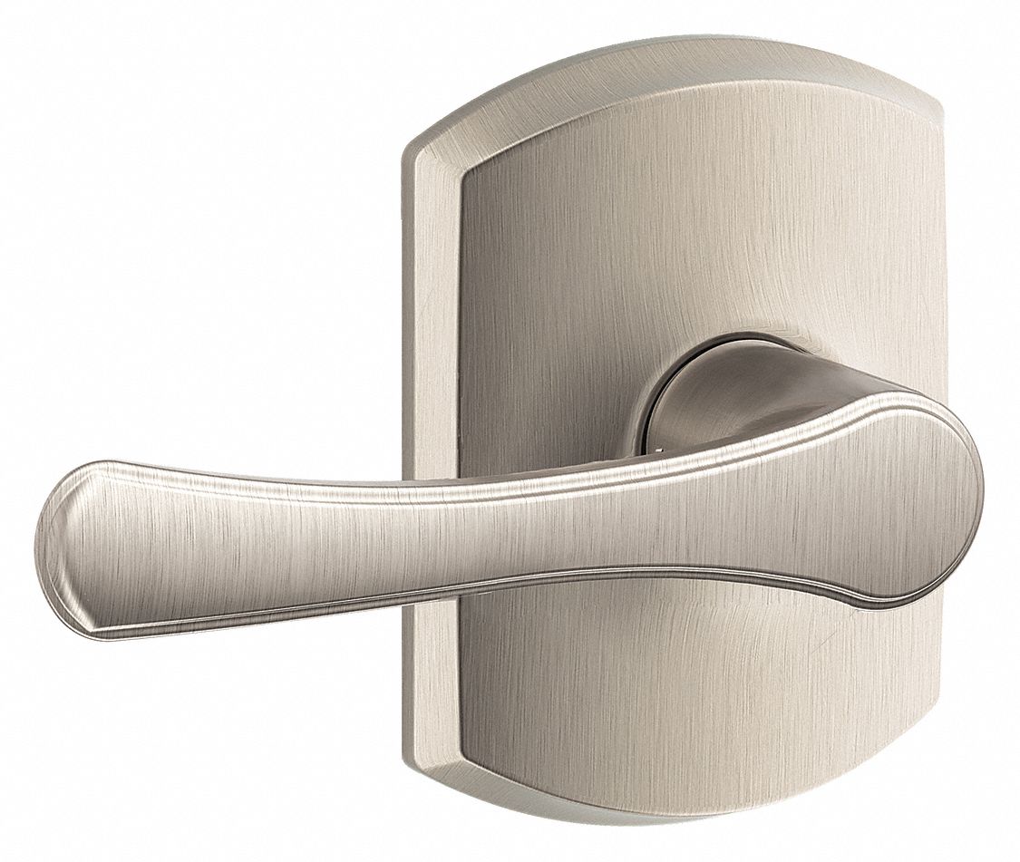 Door Lockset: Passage Lever Locksets, Nickel