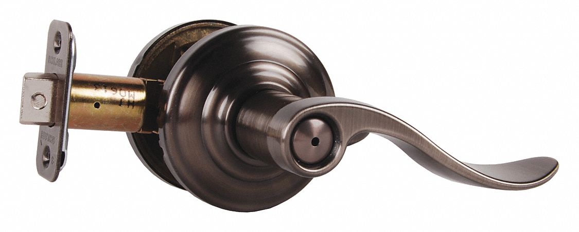 Door Lockset: Privacy Lever Locksets, Nickel