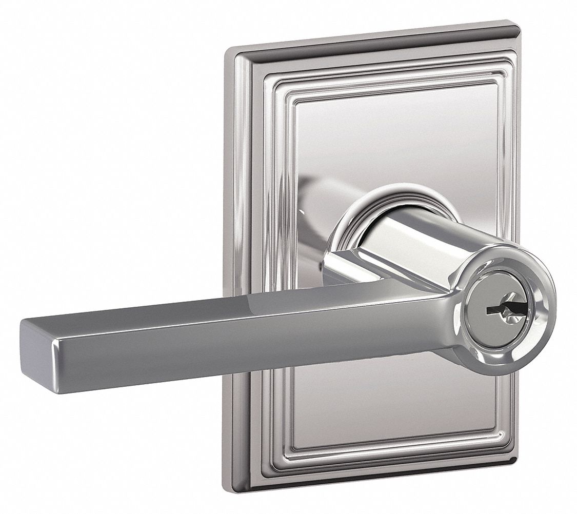 Door Lockset: Office Lever Locksets, Chrome