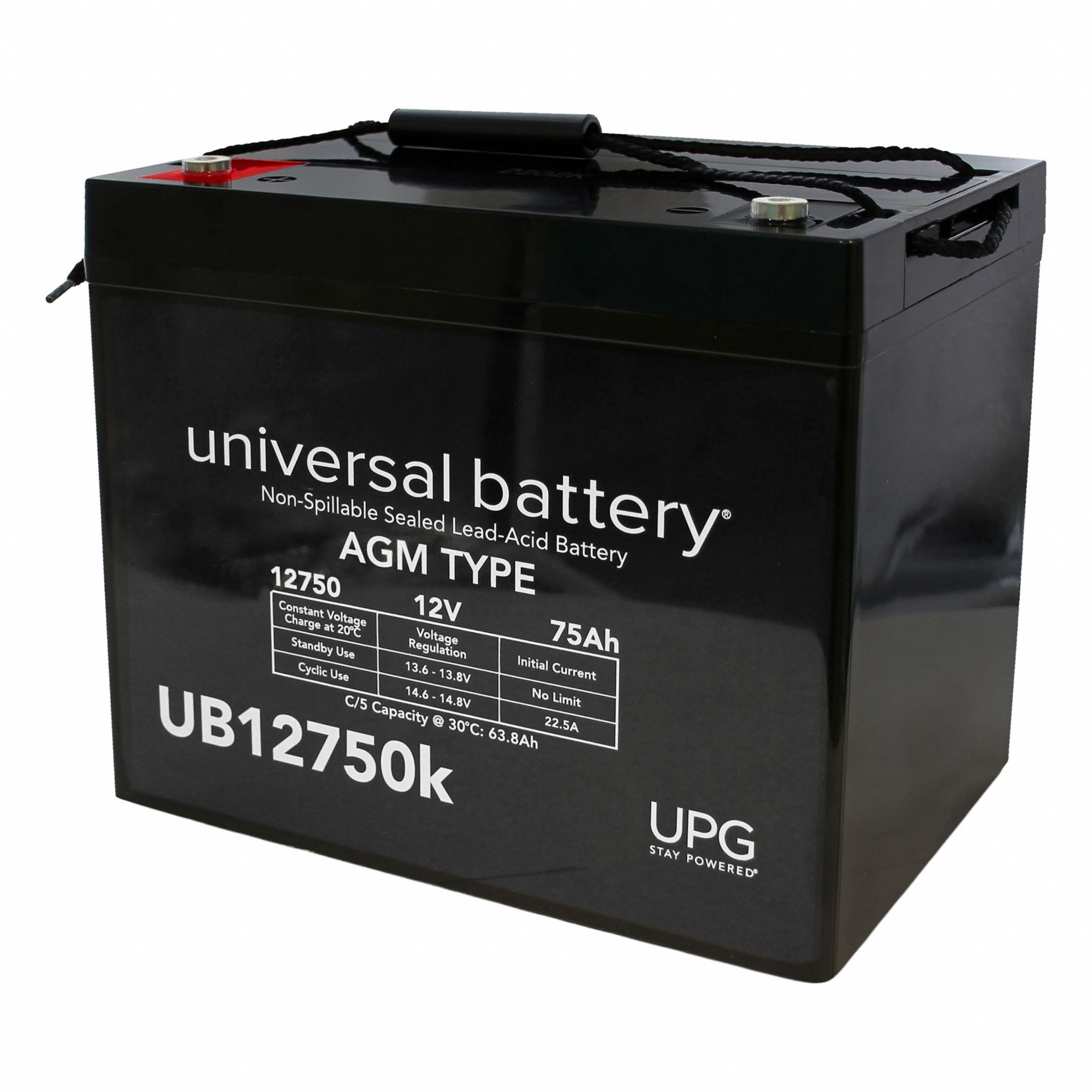 12V 75Ah I6 Group 24 Battery