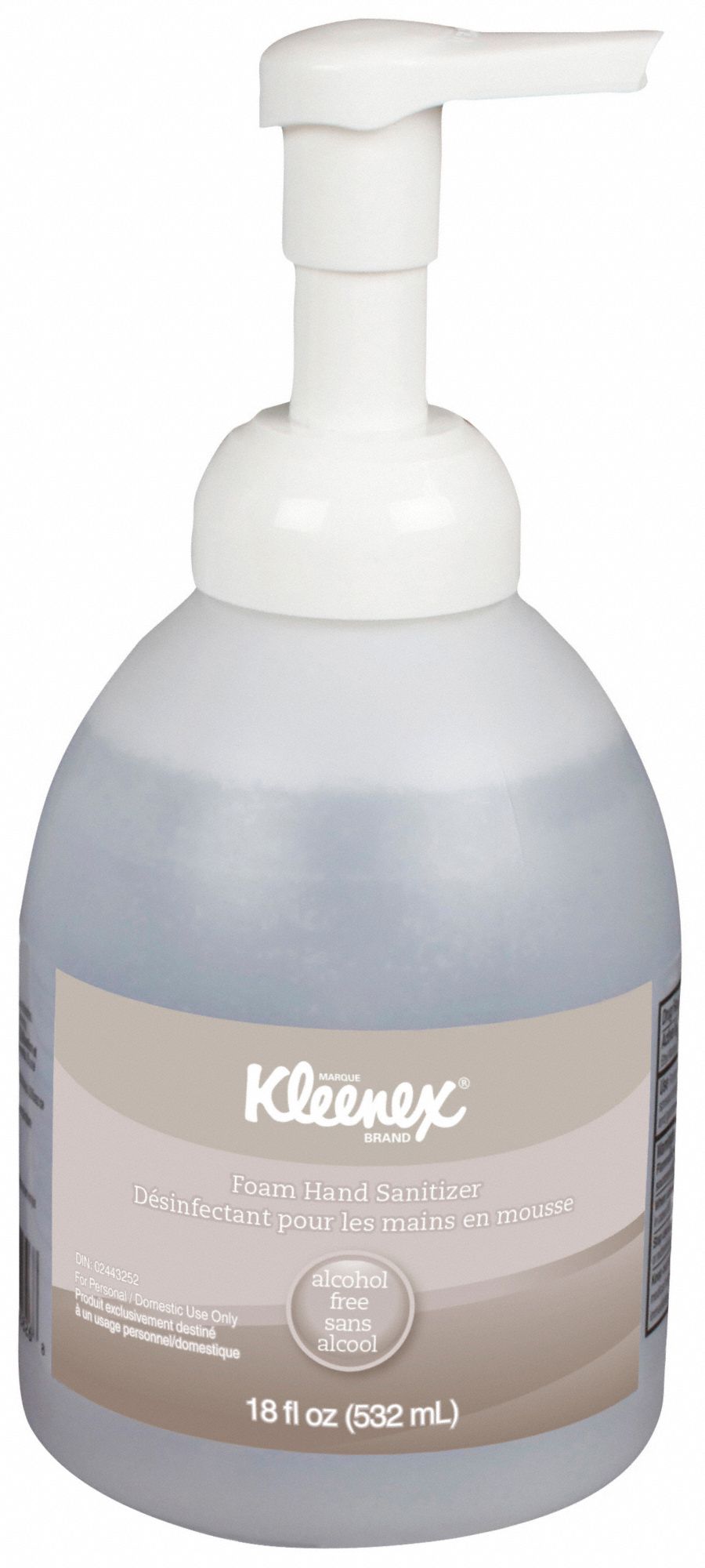 Hand Sanitizer Alcohol Free 18oz PK4