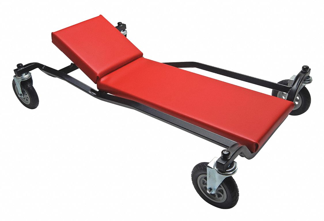 WHITESIDE 40 in x 24 1/2 in Creeper with 4 Wheels and 600 lb Load