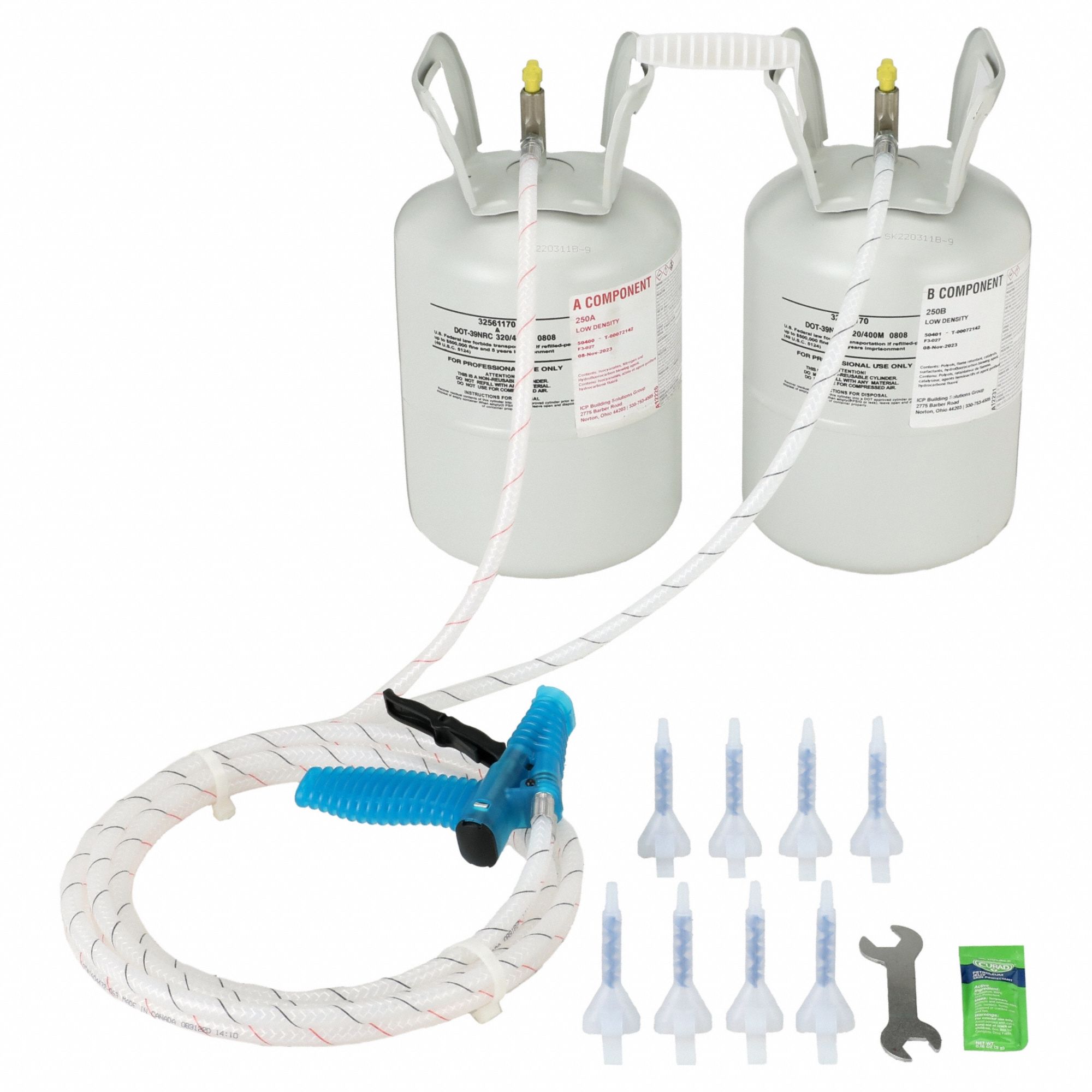 HANDIFOAM, P10692 Low Density, Cream, Insulating Spray Foam Kit