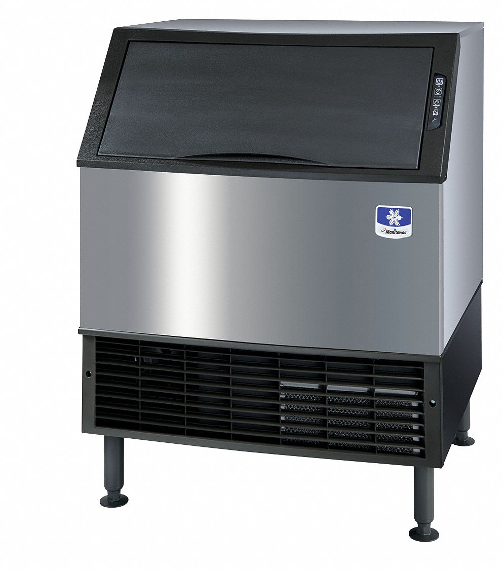 MANITOWOC Undercounter Ice Maker, Ice Production per Day 304 lb, 30 in
