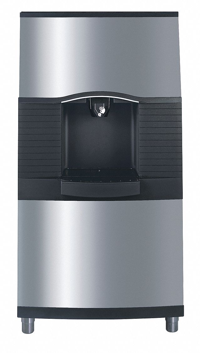 MANITOWOC, 180 lb Storage Capacity, Rocking Chute, Ice Dispenser