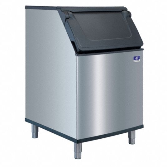 Manitowoc LB1460 LB-Style Upright 60 Wide 1366 lb Capacity 46 Cubic ft  Insulated Stainless Steel Ice Storage Bin With Single Lift-Up Spring-Loaded