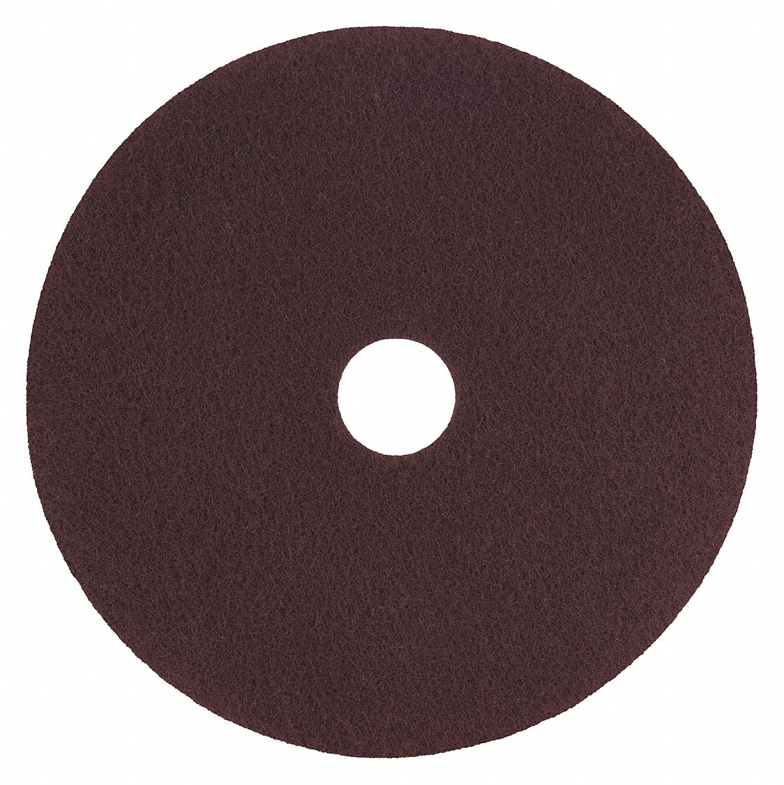 SCOTCHBRITE 20 in NonWoven Nylon Fiber Round Stripping Pad, 175 to