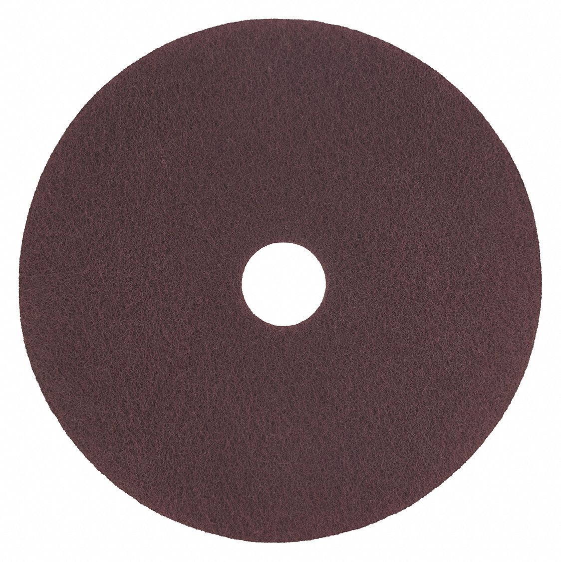 Surface Prep Pad 12 in Dia Maroon PK10