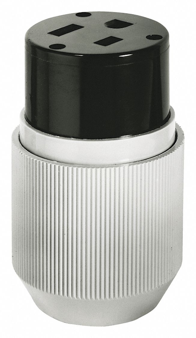 STRAIGHT BLADE CONNECTOR,2 POLES,3 WIRES