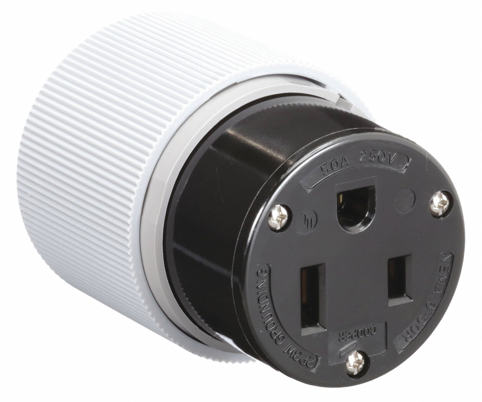 STRAIGHT BLADE CONNECTOR,2 POLES,3 WIRES