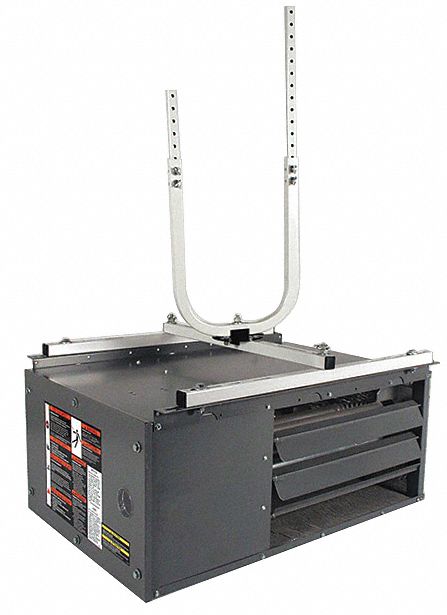 Gas Wall and Ceiling Heater Mounting Bracket: U-Mount, H-Bracket, New Parallel, Steel