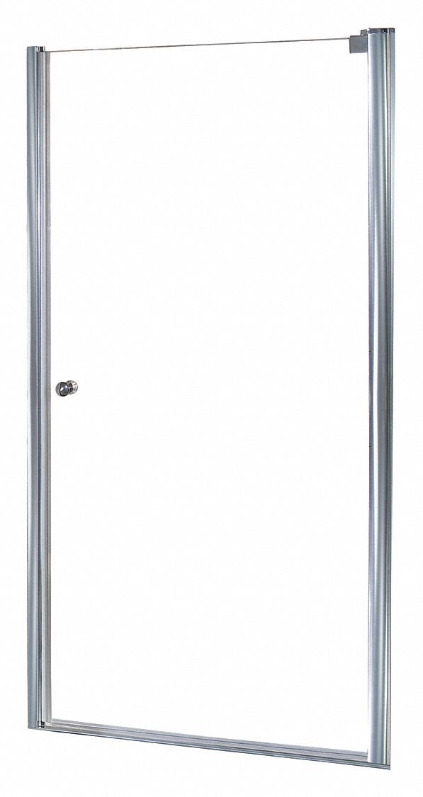 26 1 2 X 2 X 65 Pivot Swing Aluminum Shower Door