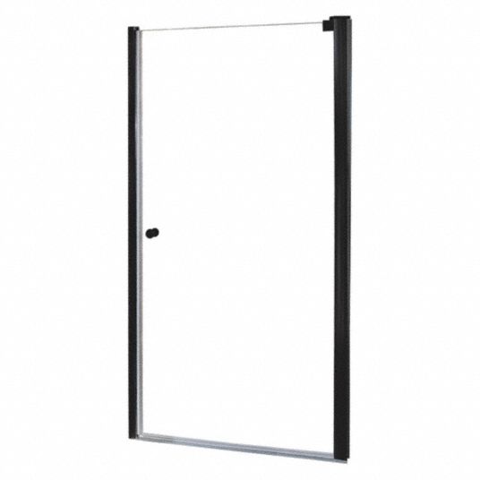FOREMOST Shower Door Foremost, 72 in Overall Ht, Clear Tempered Glass