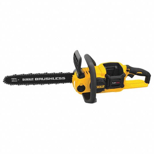 DEWALT Battery Powered 16 in Bar Lg Cordless Chain Saw 458P07