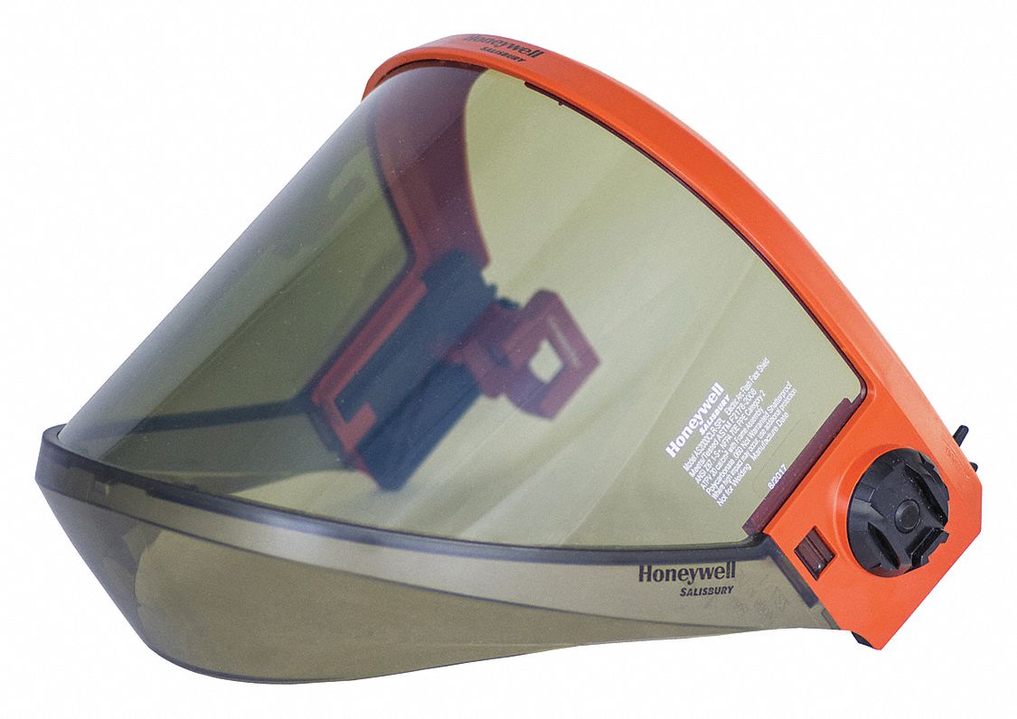 HONEYWELL SALISBURY Arc Flash Face Shield 2 PPE CAT, 20 cal/sq cm ATPV