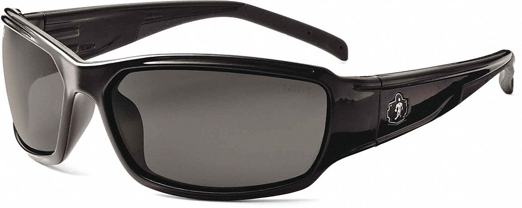 SKULLERZ BY ERGODYNE, Polarized, Traditional Frame, Safety Glasses ...