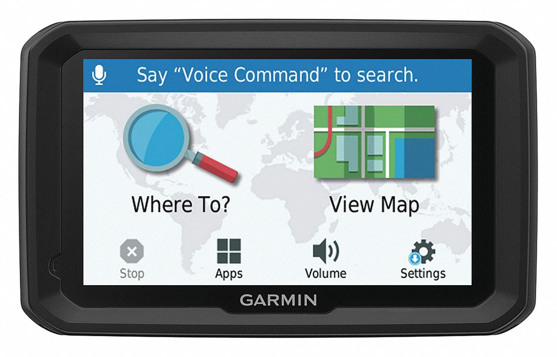 GARMIN 5.9 in" x 1.0 in" x 3.7 in" GPS Navigation System, Black