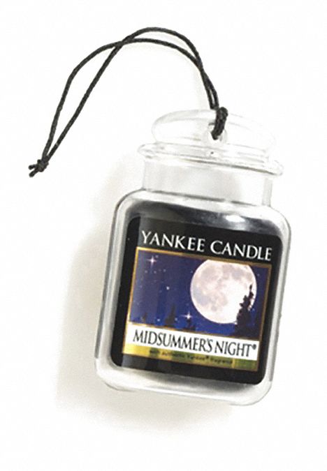 Air Freshener: Jar with String, Midsummer's Night(R), Black