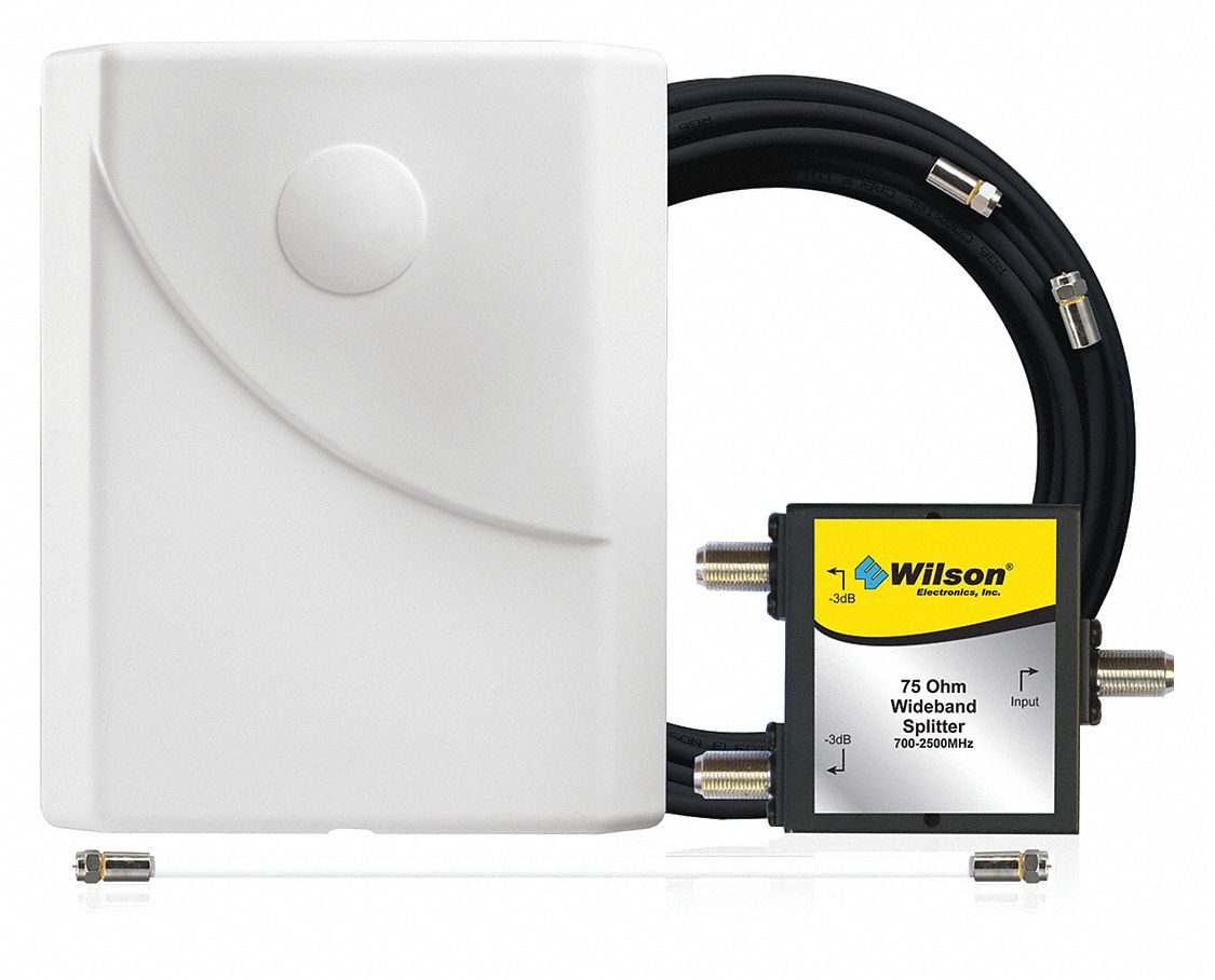 WEBOOST Cellular Signal Booster Kit, 4G, 110VAC 458R8630990650N