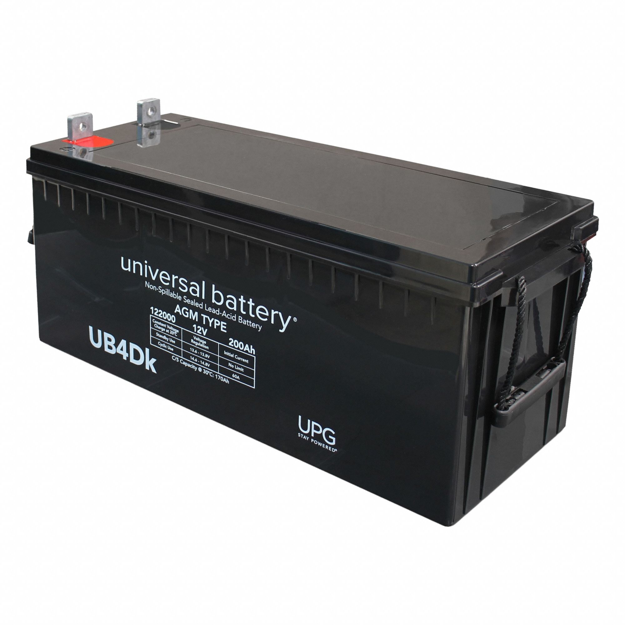 12V 200Ah L4 Group 4D Battery