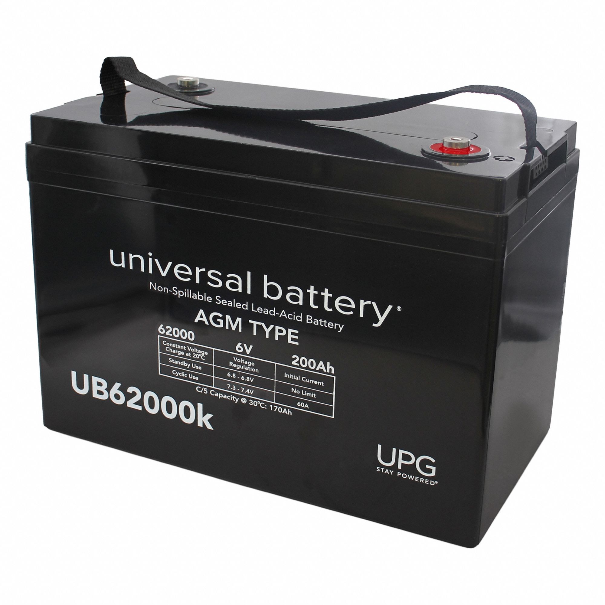 6V 200Ah I4 Group 27 case Battery