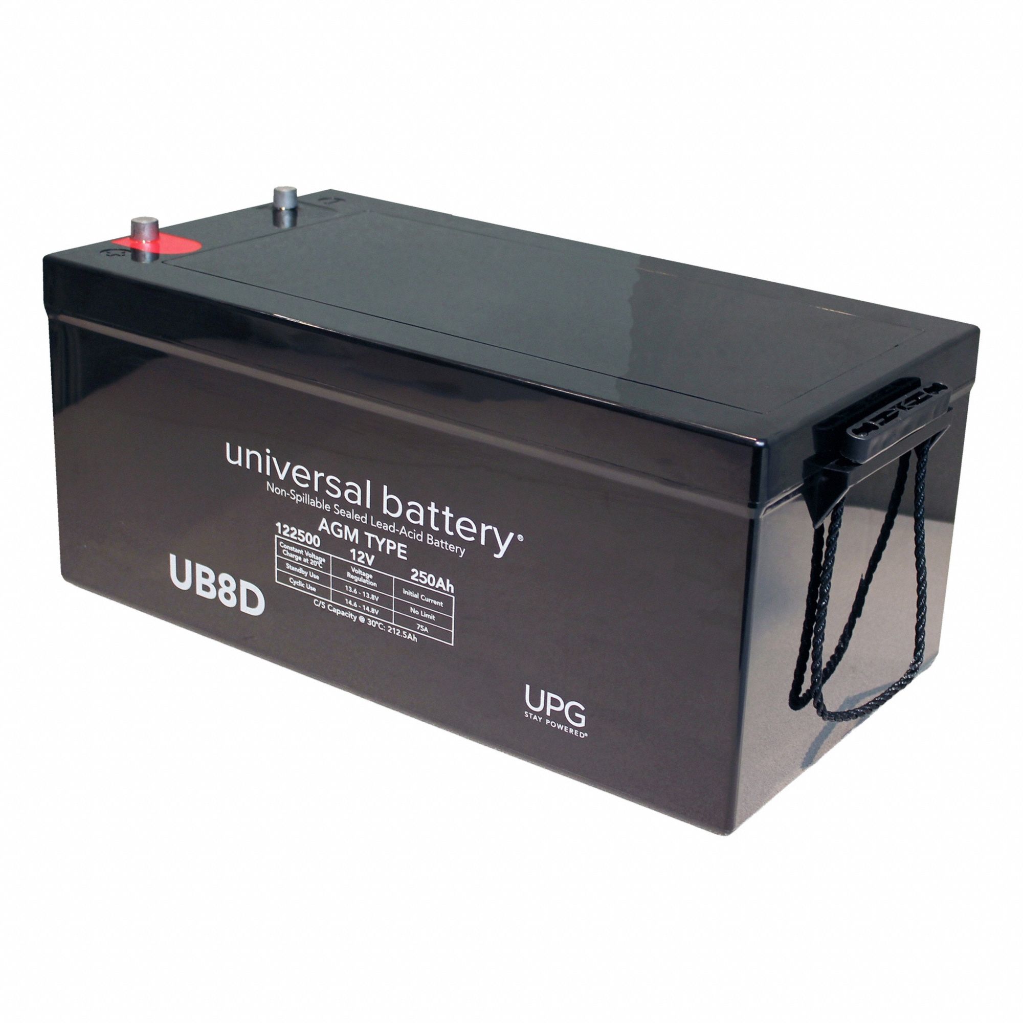 12V 250Ah Auto Post Group 8D Battery