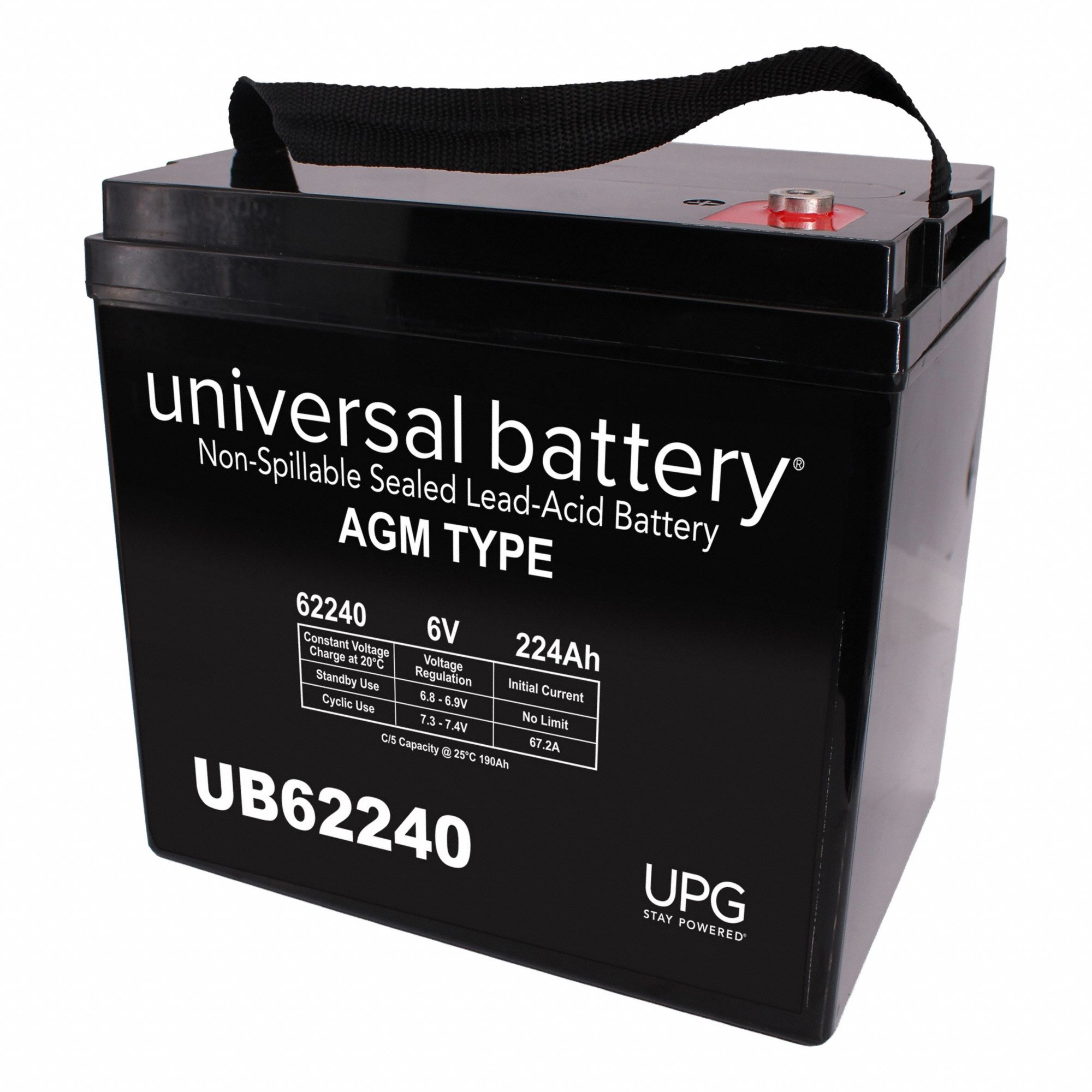 6V 224Ah M8 Battery
