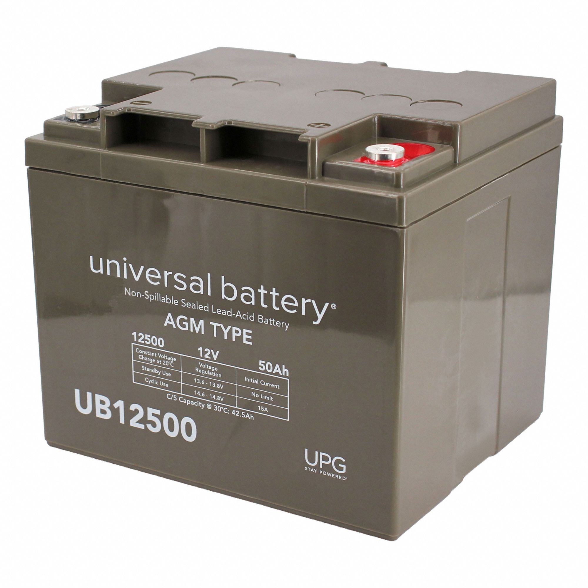 12V 50Ah I6 Battery