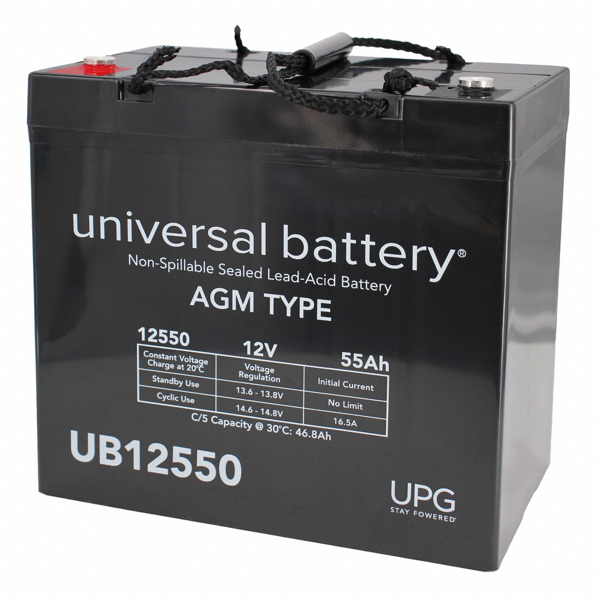 12V 55Ah (+ on left) I4 Group 22NF Batt