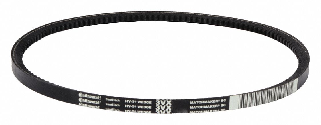 BX-46 Cogged Belt 5/8 x 49 Belt Outside Diameter BX46 Cogged V Belt 