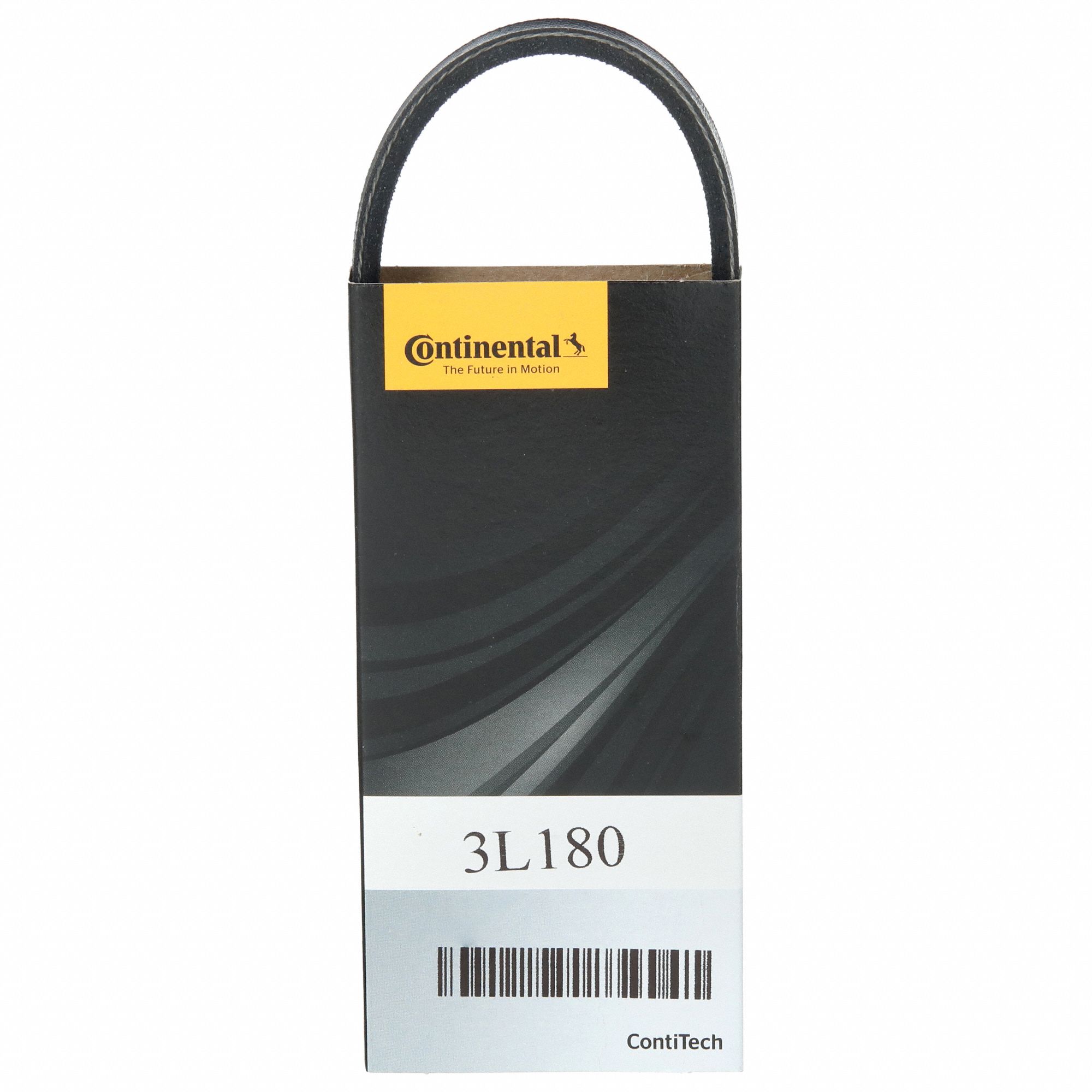 Wedge V-Belt: 3L120, 12 in Outside Lg, 3/8 in Top Wd, 7/32 in Thick, Polyester