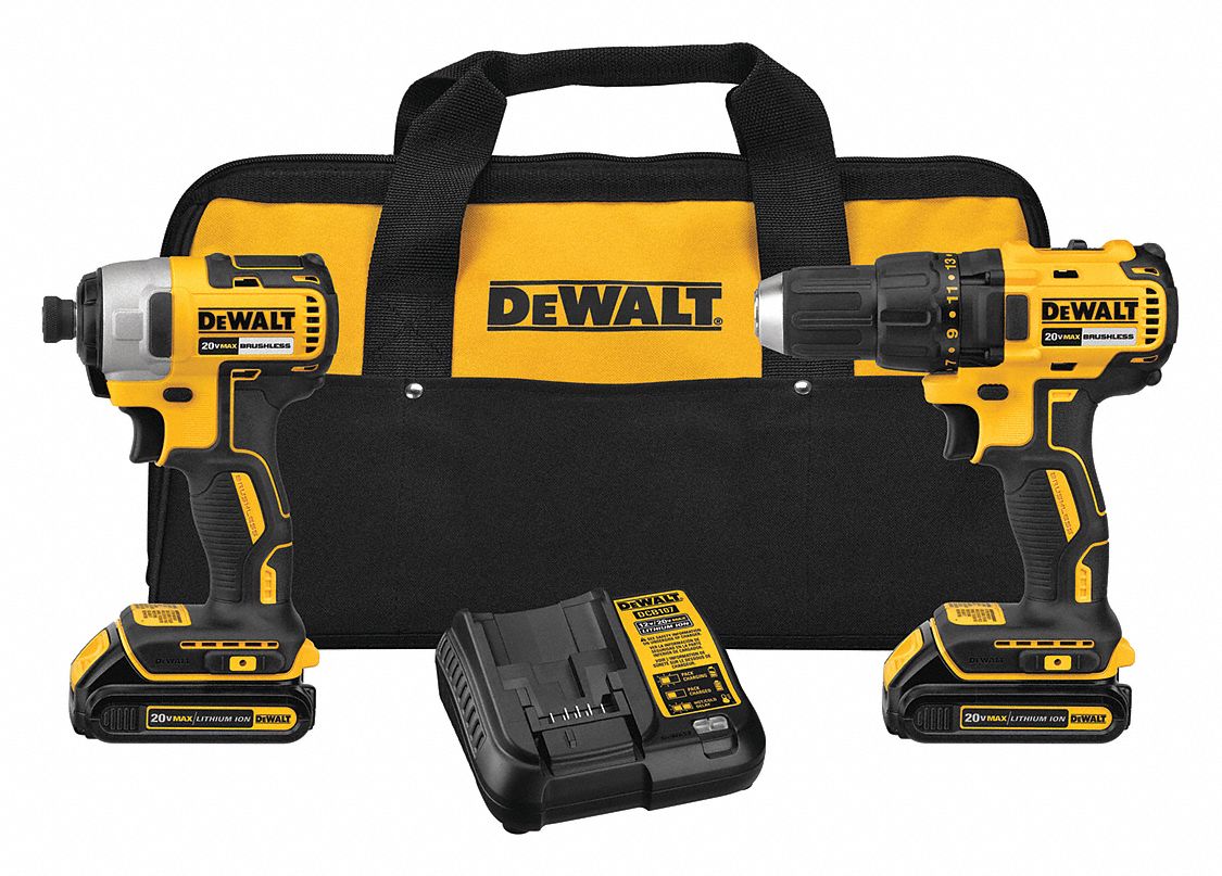 Combo Kit Dewalt 10 Herramientas Combinado Inalámbrico