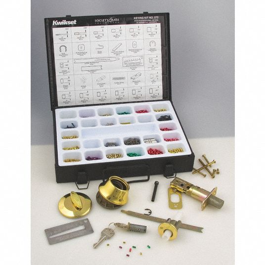 KWIKSET, Keyed Entry Locks, Keying Kit 459R55272 KEYING KIT Grainger