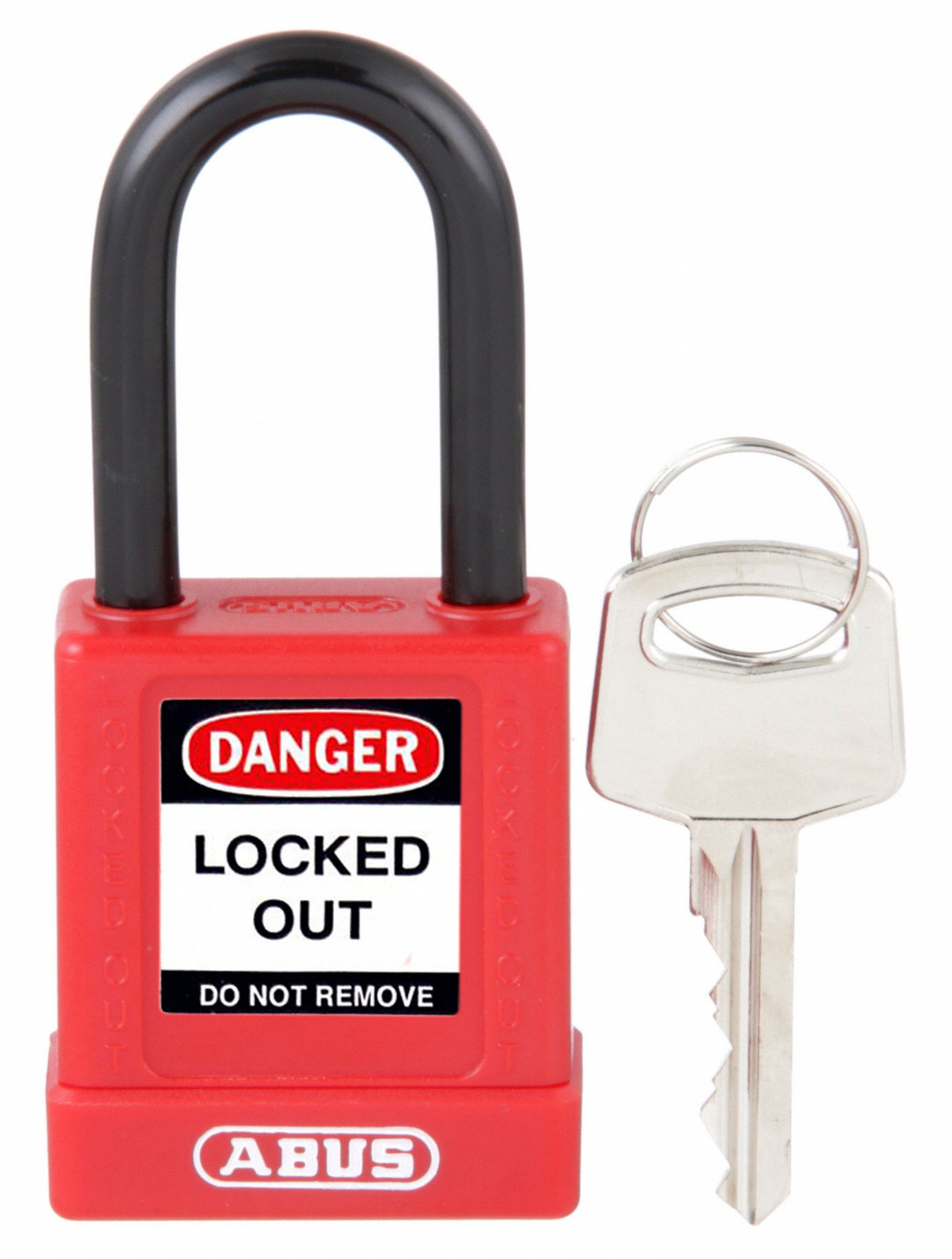 Keyed Padlock, 3/4" W x 1-1/2" H Shackle