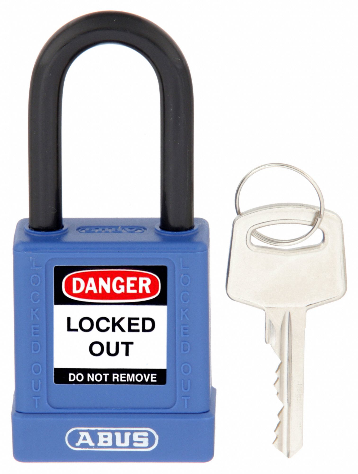 Keyed Padlock, 3/4" W x 1-1/2" H Shackle