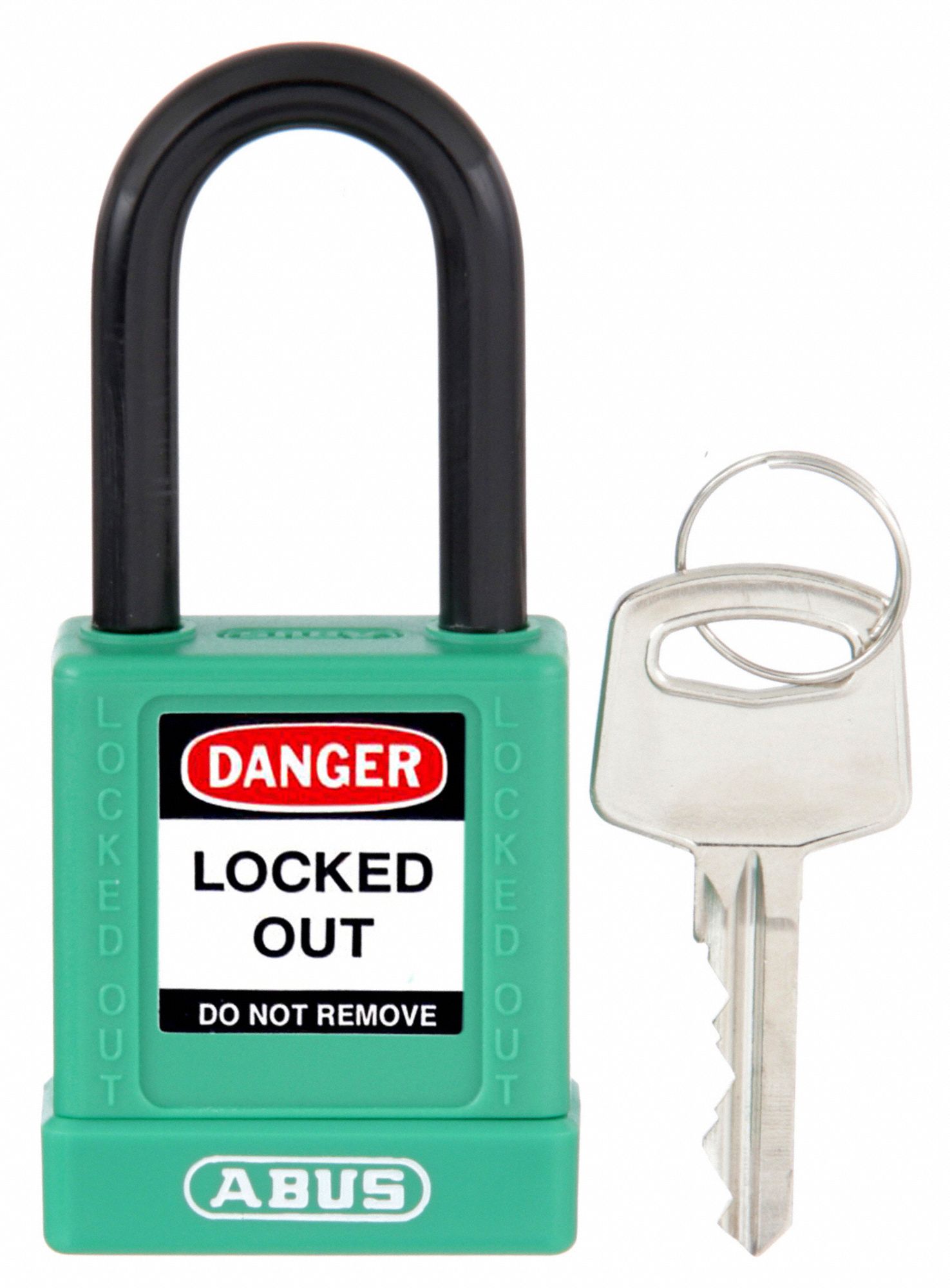 Keyed Padlock, 3/4" W x 1-1/2" H Shackle