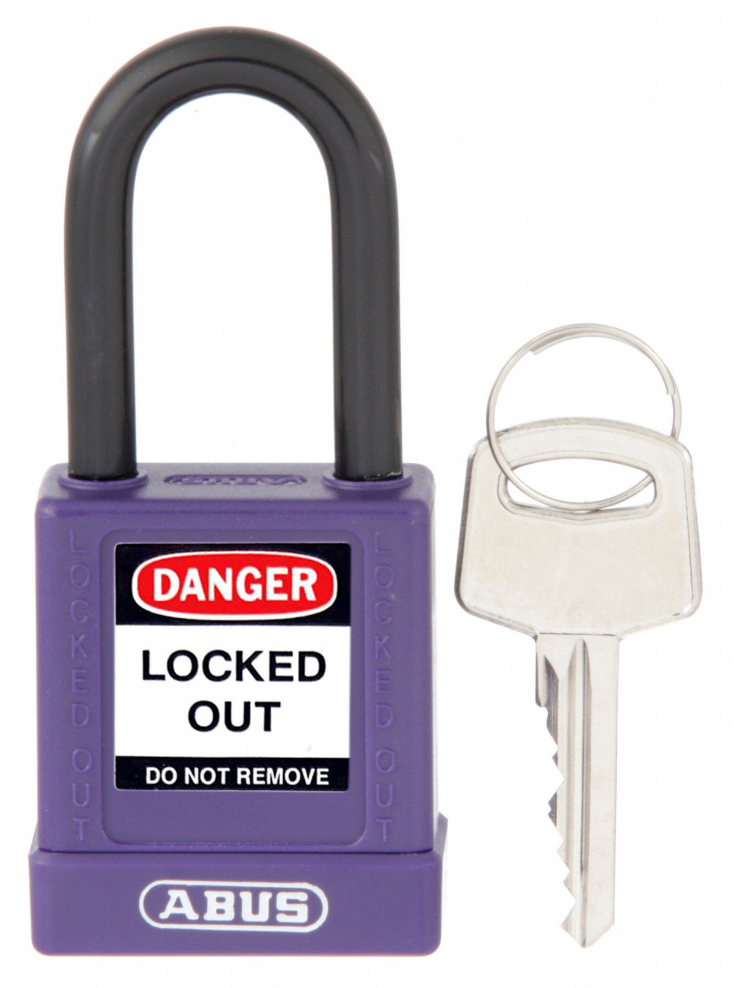 Keyed Padlock, 3/4" W x 1-1/2" H Shackle