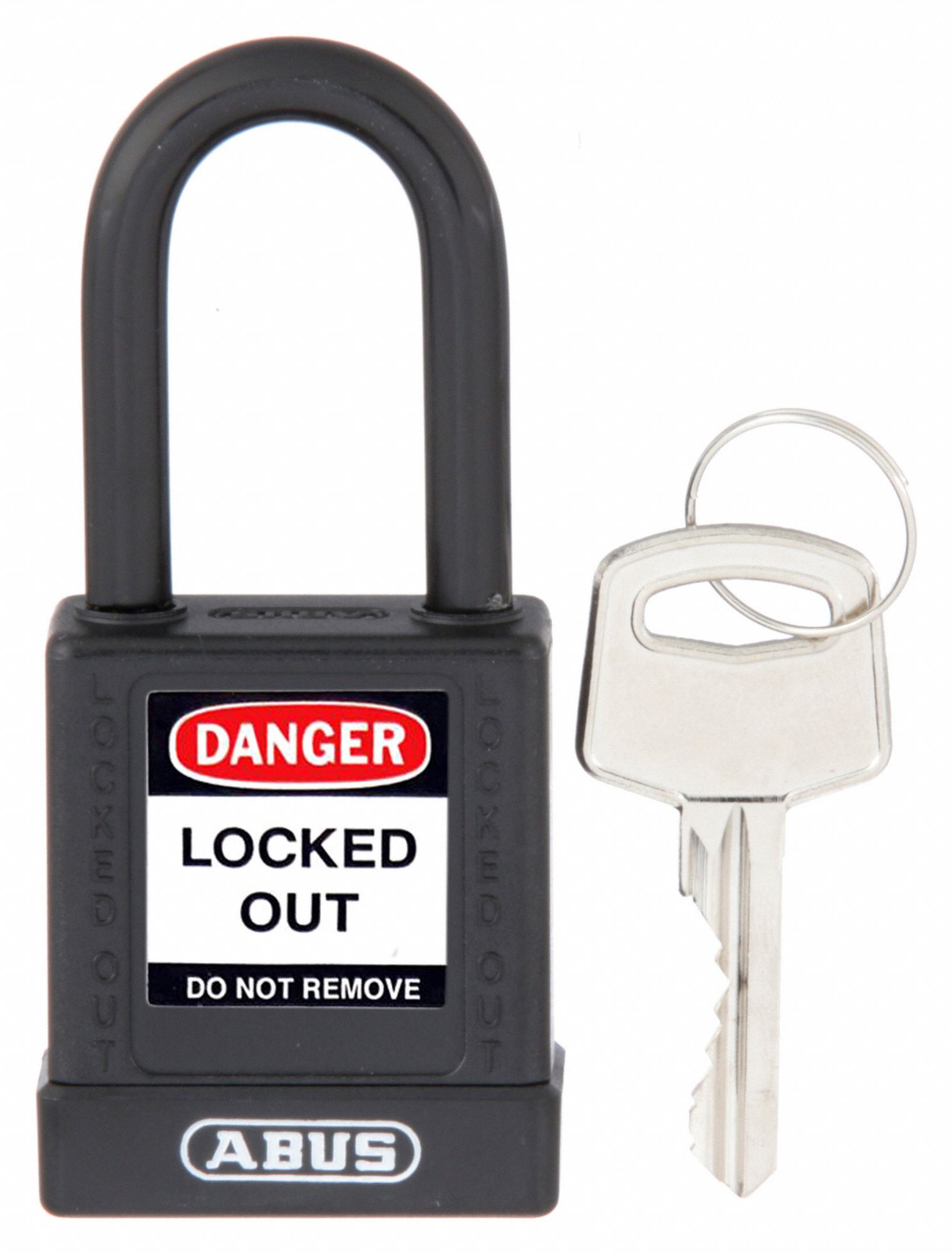 Keyed Padlock, 3/4" W x 1-1/2" H Shackle